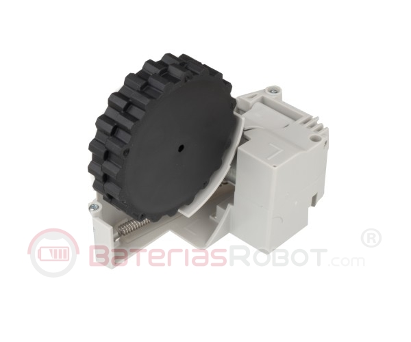 Roue gauche grise pour aspirateur robot Xiaomi Mi. Pièce d'origine.
