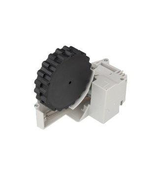 Gray left wheel for Xiaomi Mi (Robot Vacuum Cleaner). Original.