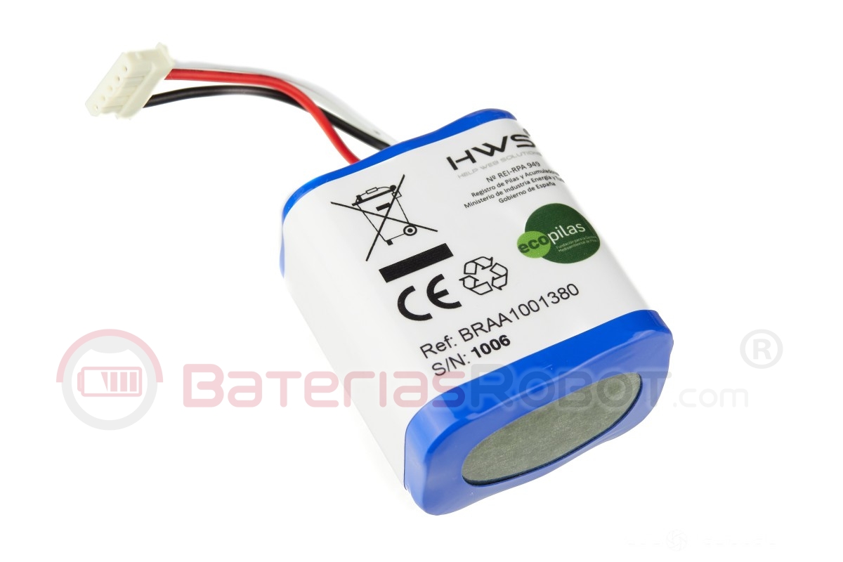 Batteria Vhbw Per IRobot Braava 2000, 300, 380 Series - 2000mAh, 7.2V NiMH, Ricambio Compatibile - Foto 7