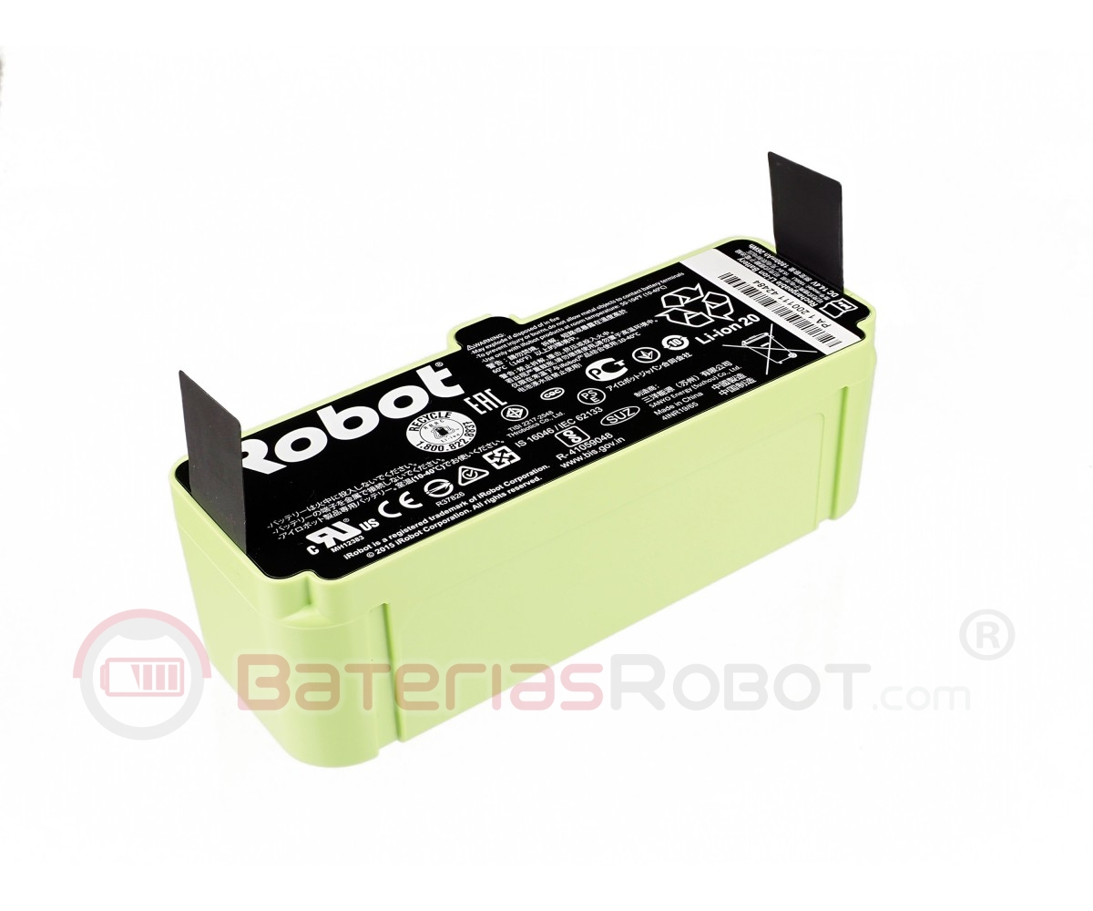 Bateria Roomba original (lítio 1800mAh) / confiabilidade ao melhor preço
