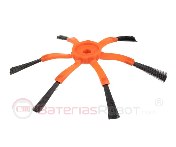 Spazzola laterale a 6 lame Robot aspirapolvere XiaoMi S50 S55 1S T4 T6.