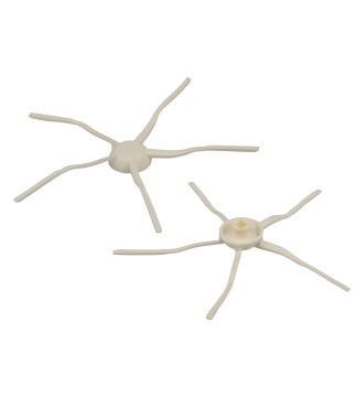 2 brosses latérales blanches pour Xiaomi Mijia STYTJ02YM / MVXVC01-JG / 1C / 1T