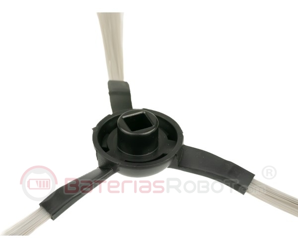 2 escovas laterais pretas para Xiaomi Mijia 1C STYJ02YM / 1C VXVC02-JG