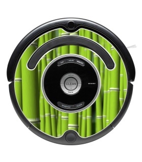 Bambú. Vinilo decorativo para Roomba - Serie 500 600