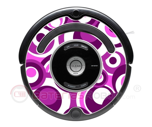Pop 01. Decorative vinyl for Roomba - Serie 500 600