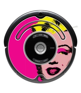 Marilyn pop art. Vinile decorativo per Roomba