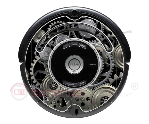 Gears. Decorative vinyl for Roomba- 500 and 600 series