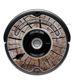 Tronco. Vinile decorativo per Roomba