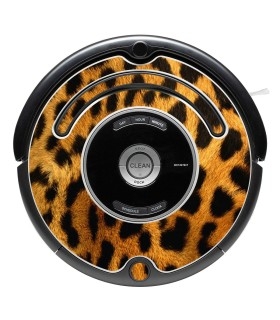 Leopard. Decorative vinyl for Roomba - Serie 500 600